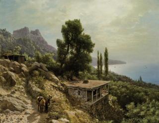 Lev Lagorio - Near Ay-Petri in the Crimea