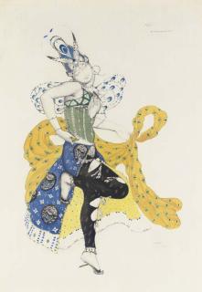 Lev Samoilovich Bakst - Costume Design For The Ballet \'La Peri\'