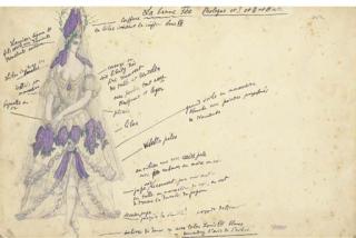 Lev Samoilovich Bakst - La bonne Fée, Prologue, I, II, and III Acts