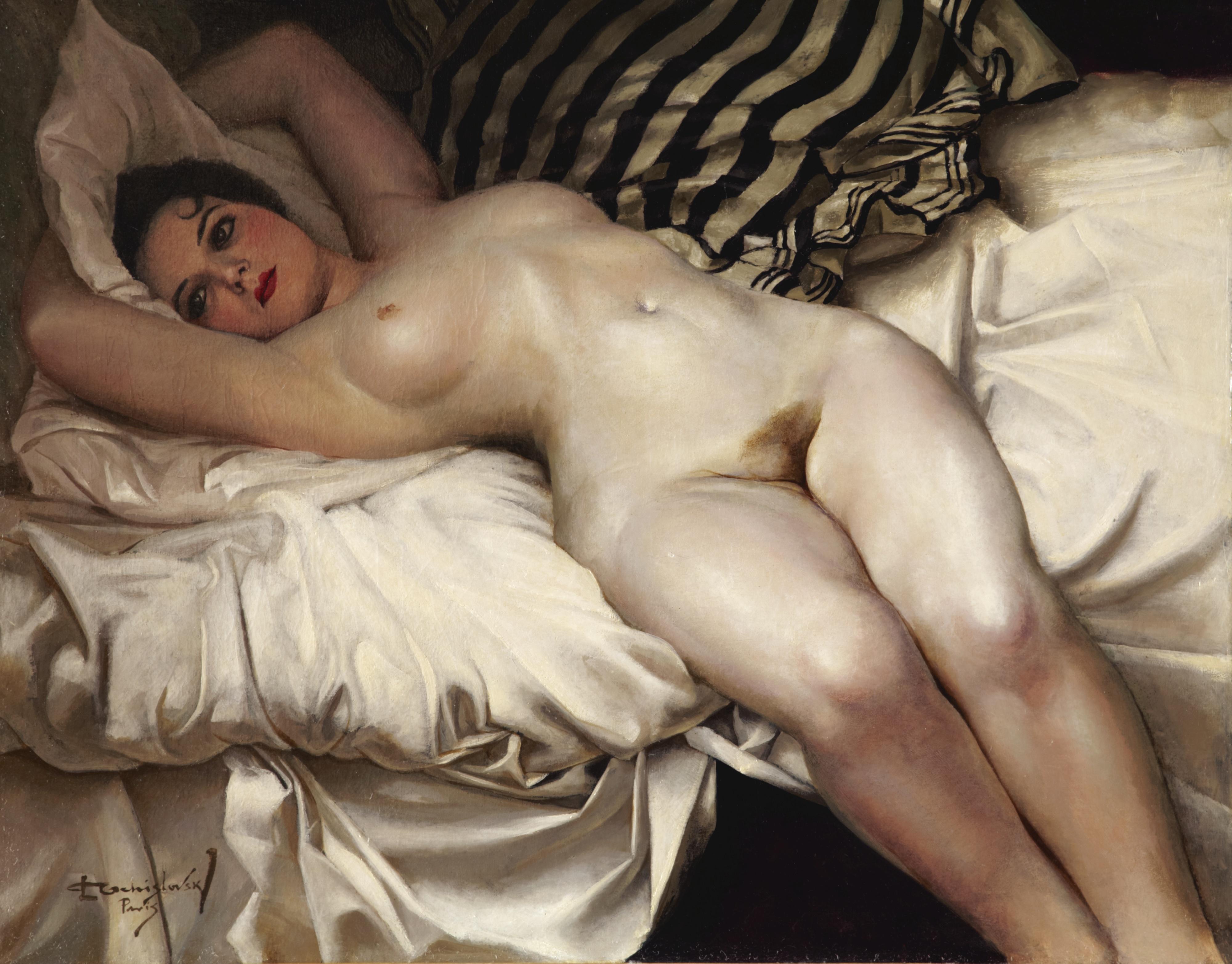 Lev Tchistovsky - Reclining Nude