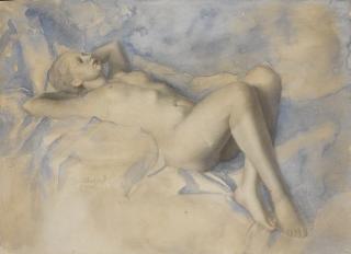 Lev Tchistovsky - Reclining Nude