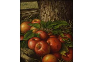 Levi Wells Prentice - Apples and Tree Trunk
