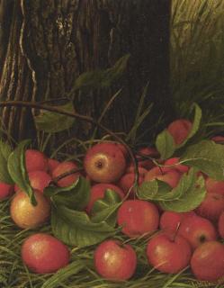 Levi Wells Prentice - Apples Under a Tree