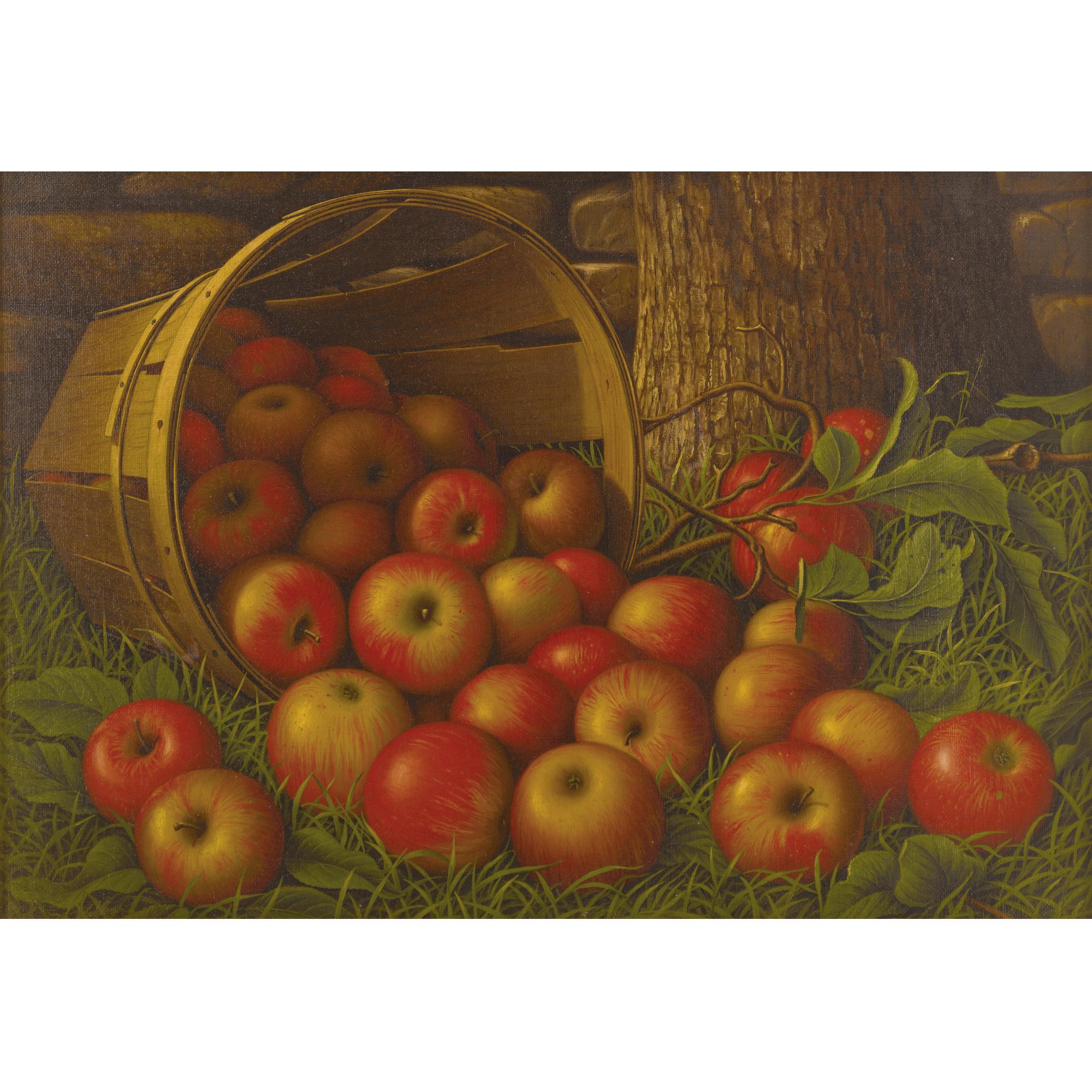 Levi Wells Prentice - Basket Of Apples