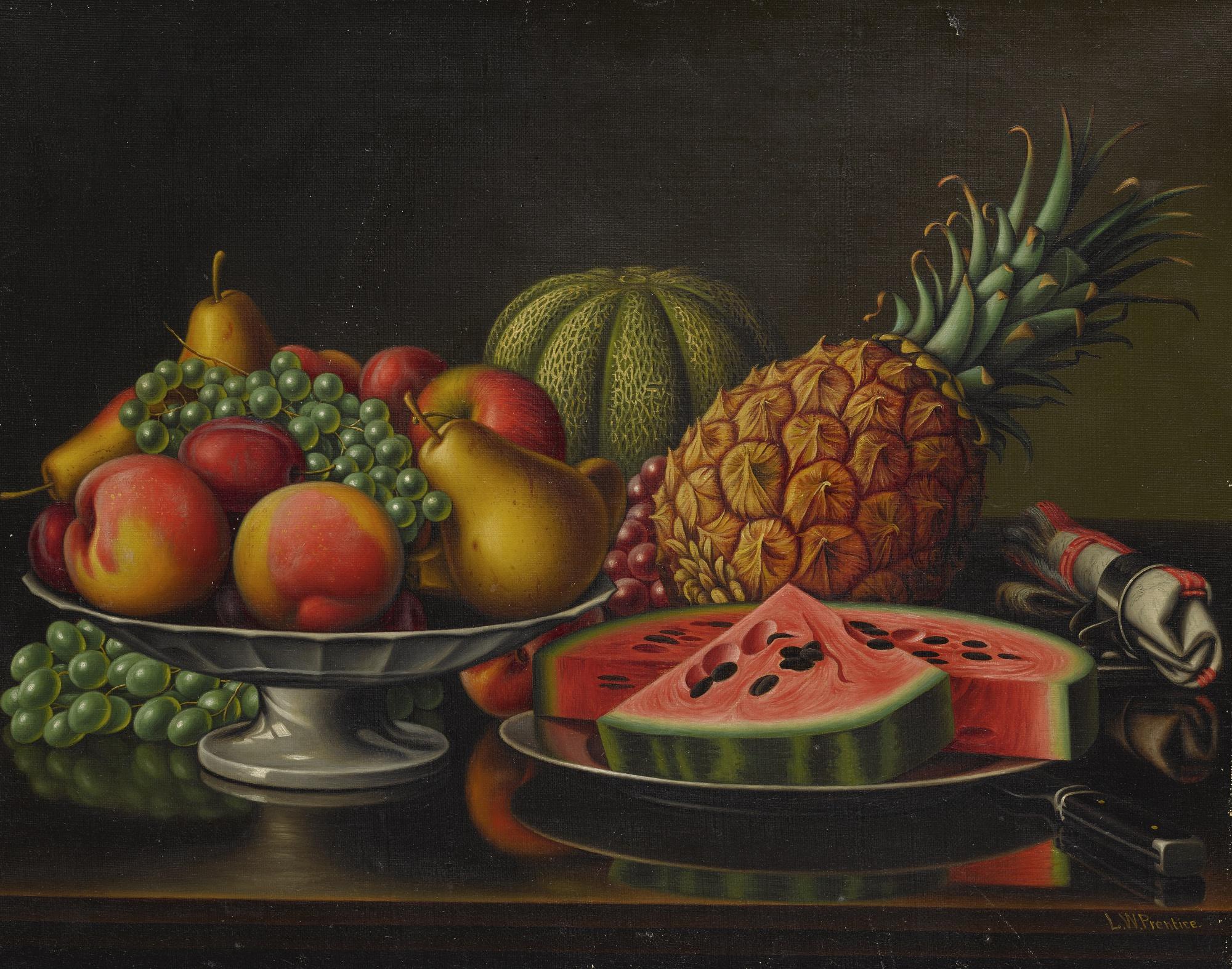 Levi Wells Prentice - Still Life With Fruit