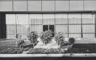 Lewis Baltz - New Industrial Parks #37: East Wall, Business Systems Division, Pertec, 1881 Langley, Santa Ana