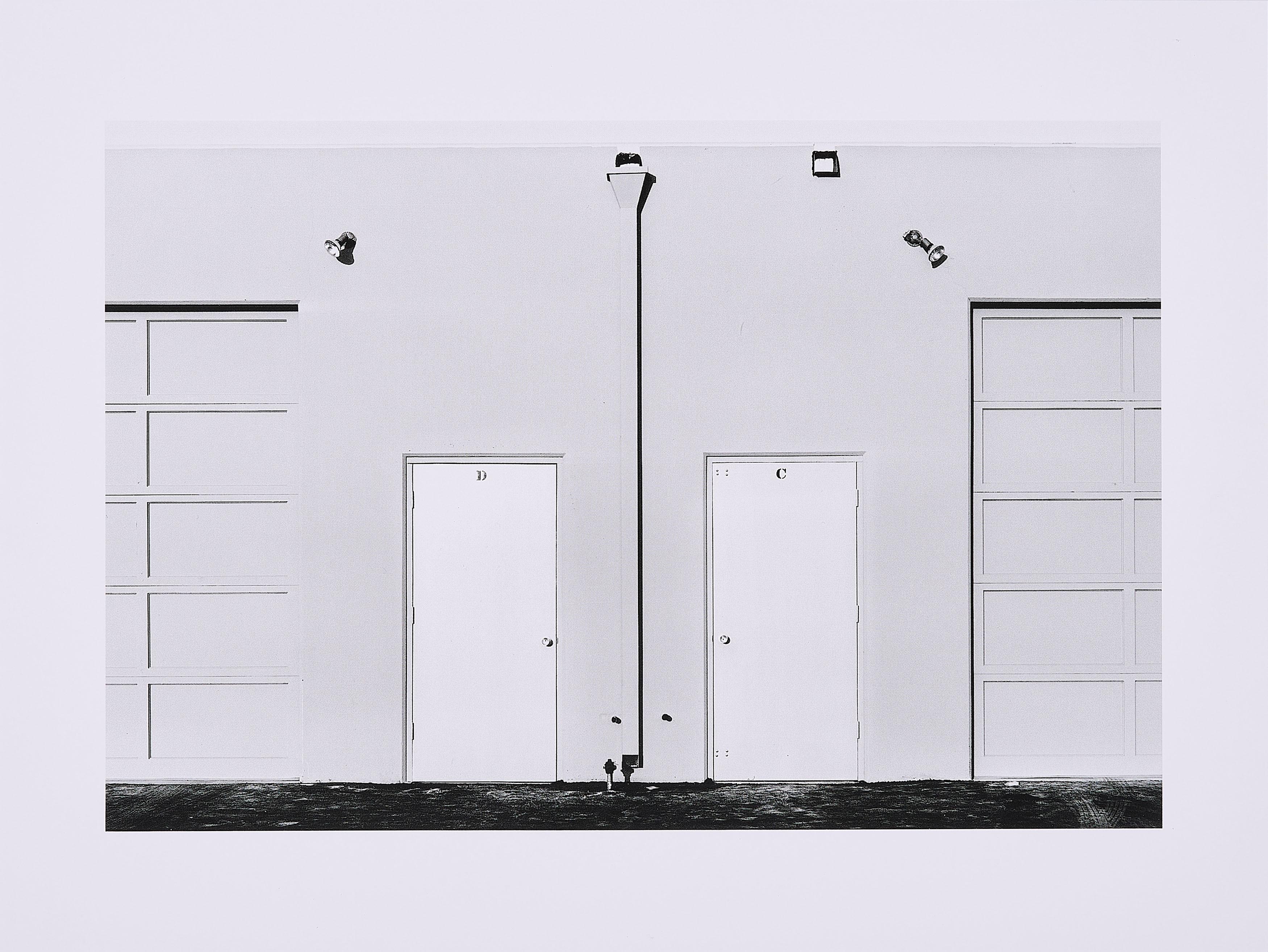 Lewis Baltz - Northwest Wall Unoccupied Industrial Spaces 17875 C and D Skypark Circle Irvine.