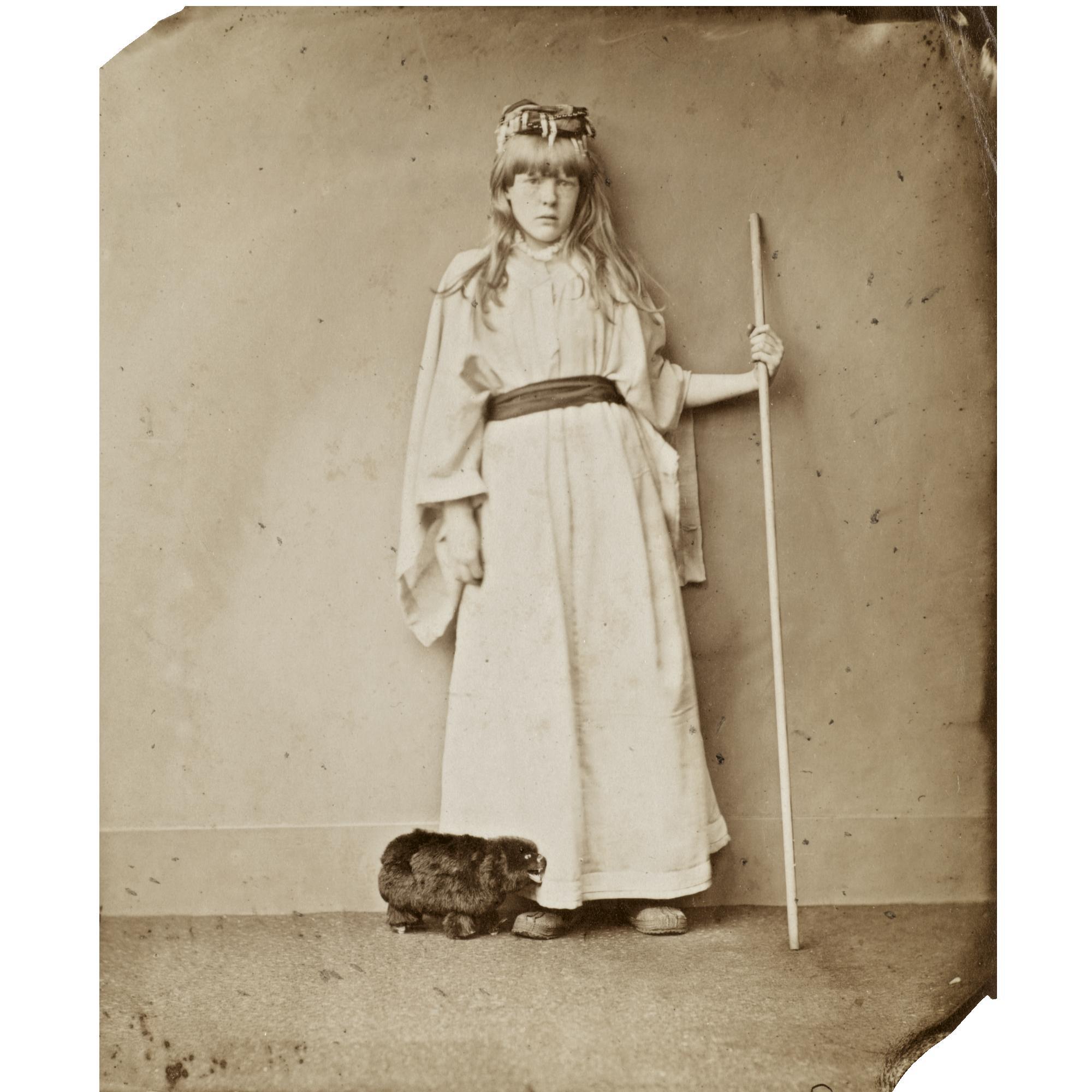 Lewis Carroll - Alice Margaret Price As A Shepherdess, 1878