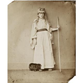 Lewis Carroll - Alice Margaret Price As A Shepherdess, 1878
