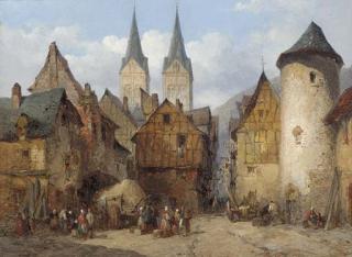 Lewis John Wood - Boppard on the Rhine