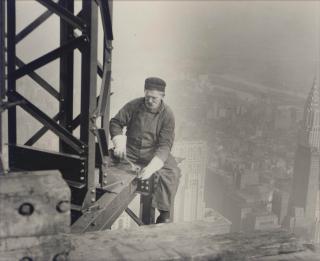 Lewis W. Hine - Empire State Building under Construction, 1930