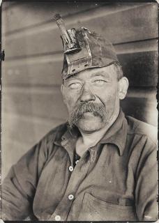 Lewis W. Hine - Foreman in a Pa. Coal mine, 1920; and Pittsburgh miner, 1909