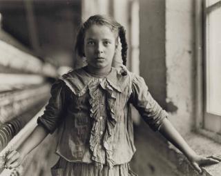 Lewis W. Hine - Girl Worker in Carolina Cotton Mill, 1907