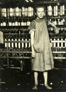 Lewis W. Hine - Spinner (Addie Laird), 1910