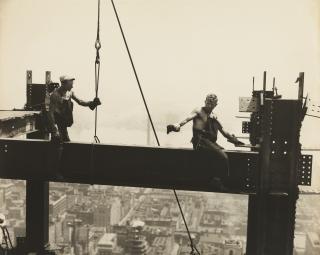 Lewis W. Hine - Two Workers On A Girder, Empire State Building