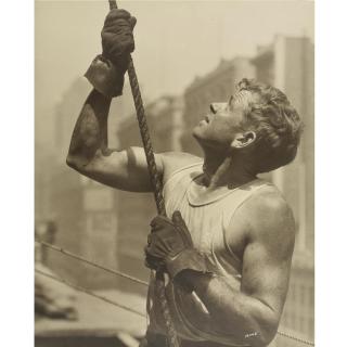 Lewis W. Hine - Worker, Empire State Building