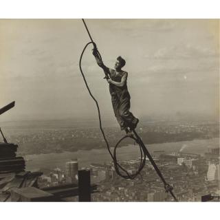 Lewis W. Hine - Worker, Empire State Building