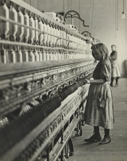 Lewis W. Hine - Young Girl In A Carolina Cotton Mill