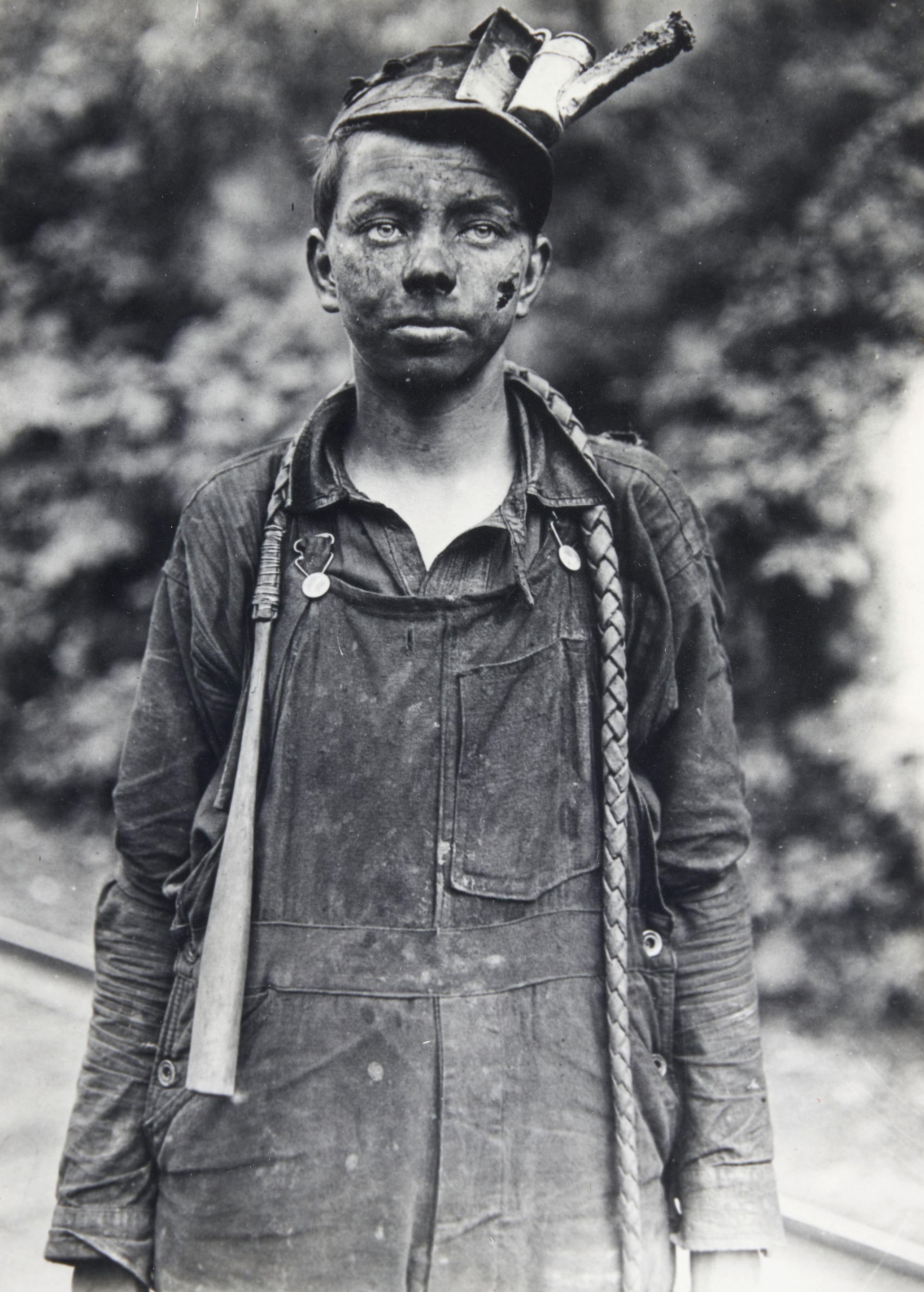 Lewis Wickes Hine - Young Driver in Mine