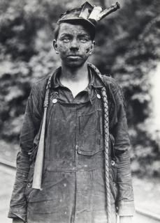 Lewis Wickes Hine - Young Driver in Mine
