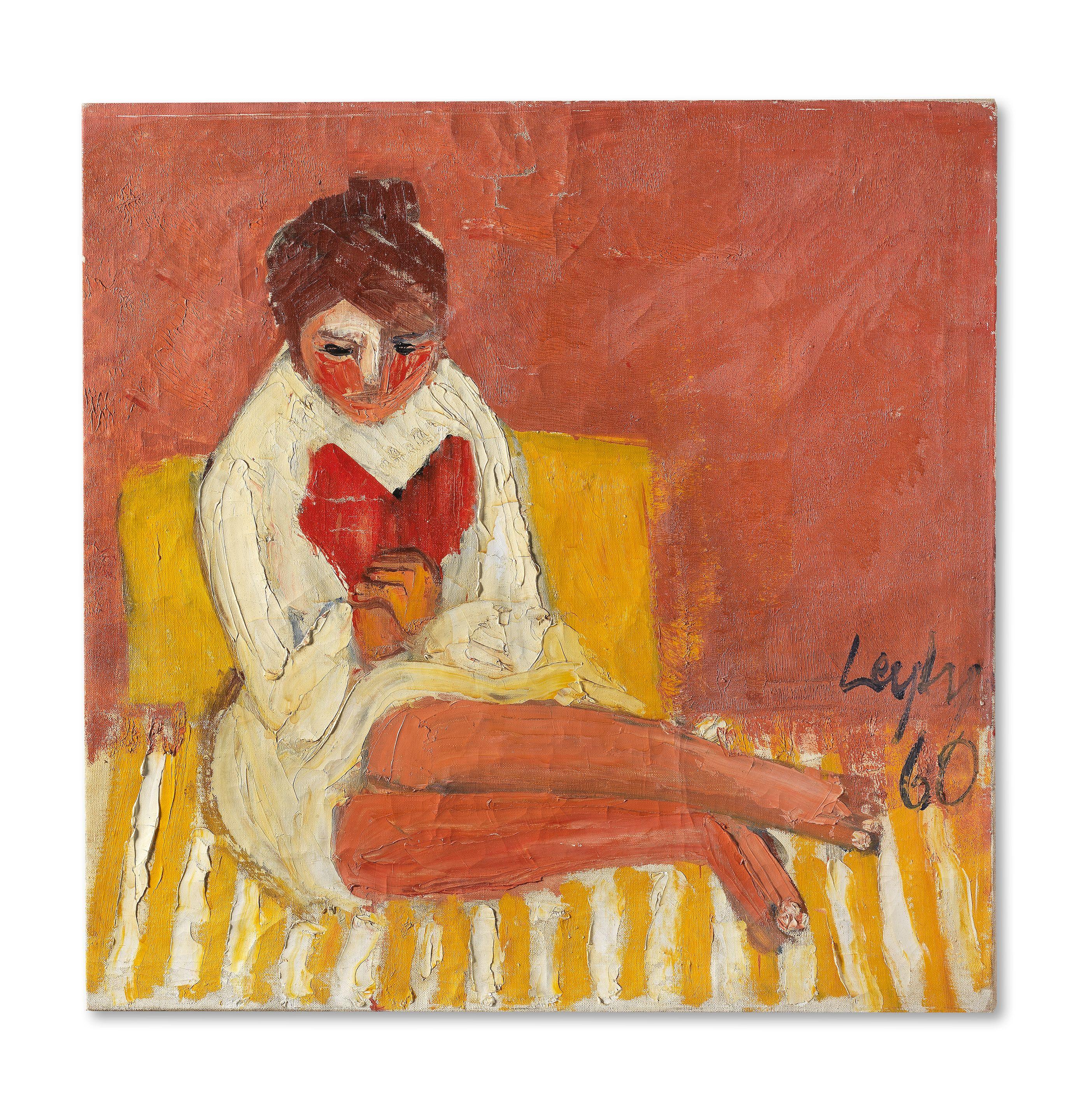 Leyly Matine-Daftary - A Lady Reading