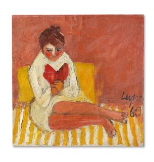 Leyly Matine-Daftary - A Lady Reading