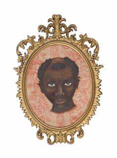 Lezley Saar - Things Fall Apart: Kanuri Woman (African Series); And A Companion Painting