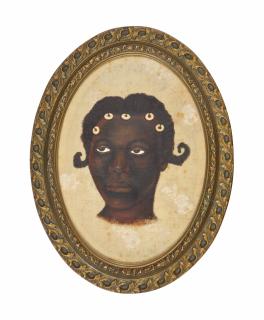 Lezley Saar - Things Fall Apart: Young Woman From Mali (African Series); And A Companion Work