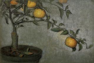 Li Chaoshi - Golden Orange(Painted In 1956)