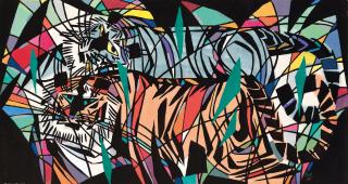 Li Fuyuan - Two Tigers