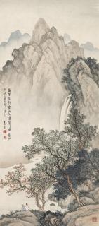 Li Gemin - Viewing Waterfall