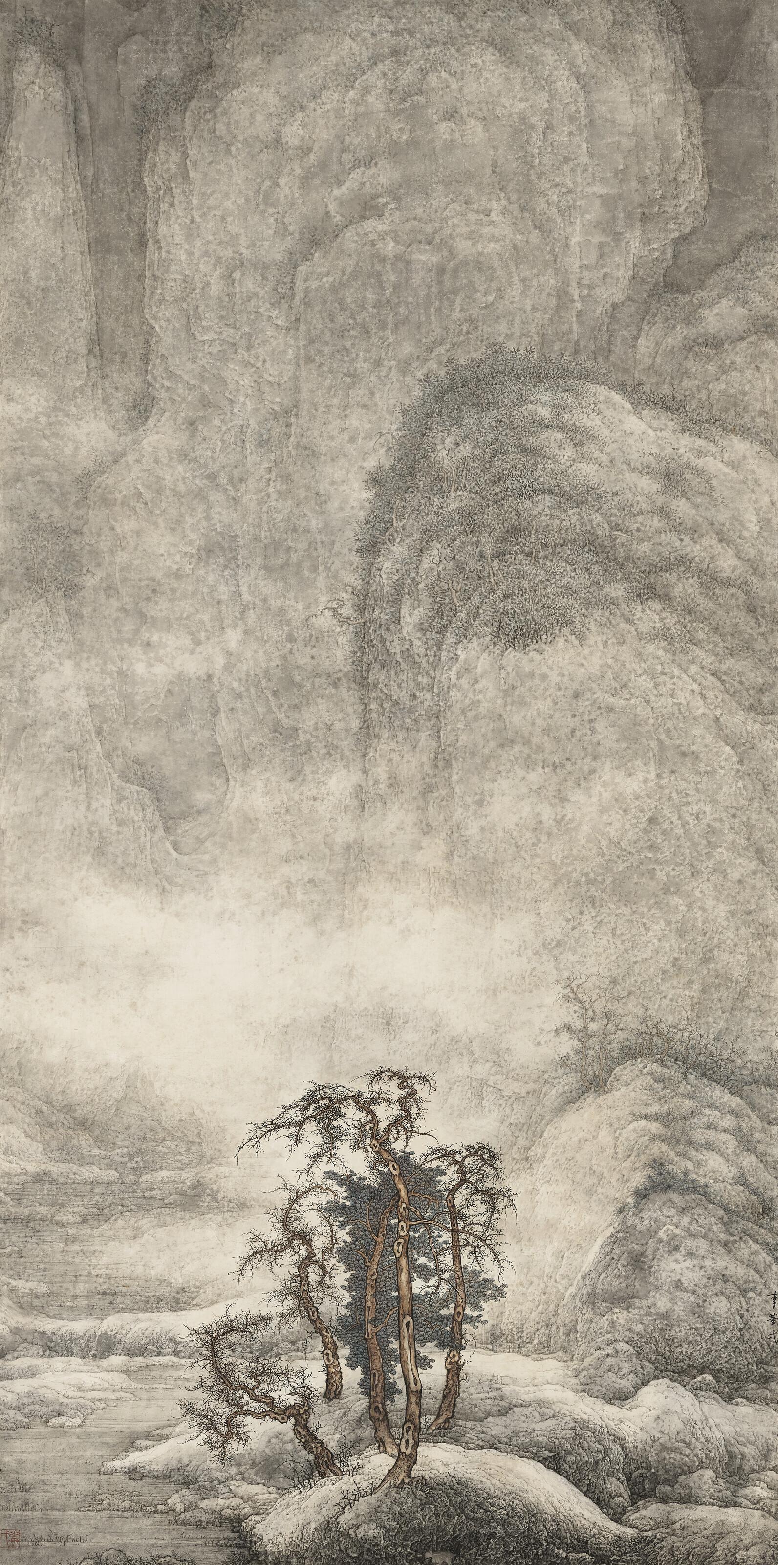 Li Huayi - Snowy Landscape