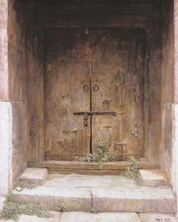 Li Kai - Door with Grass