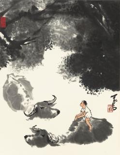 Li Keran - Herding In Summer