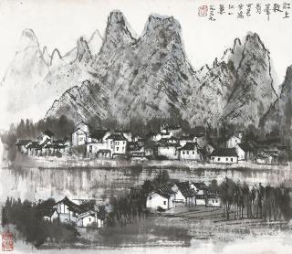 Li Keran - Landscape of Lijiang