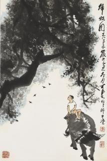 Li Keran - Return from Herding