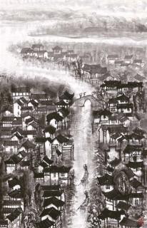 Li Keran - Water Village