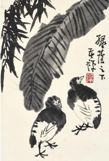 Li Kuchan - Birds In The Shade