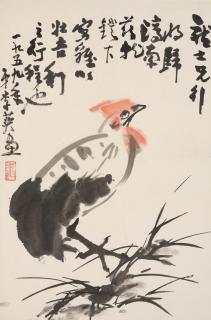 Li Kuchan - Rooster, 1959