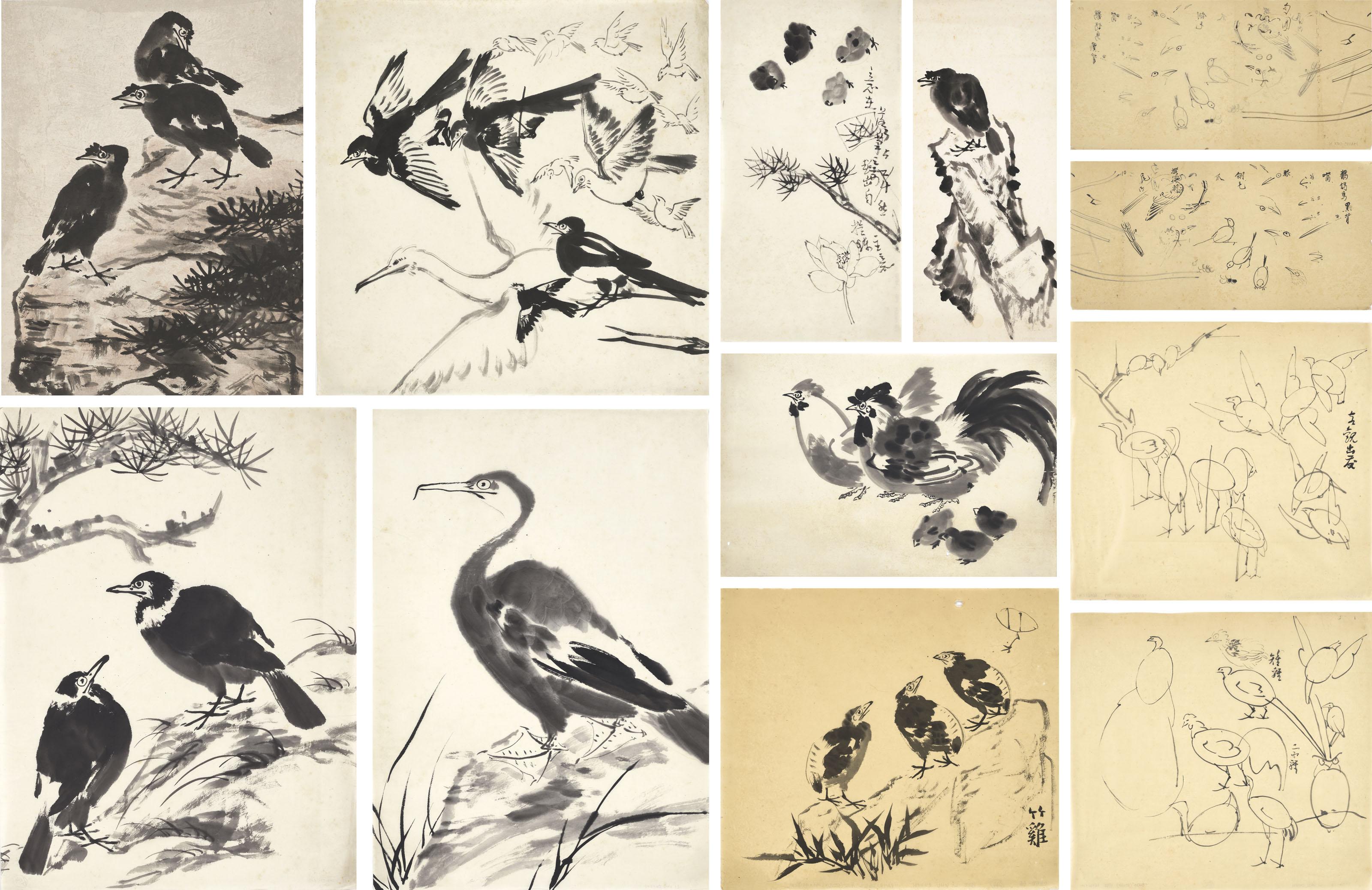 Li Kuchan - Studies Of Birds