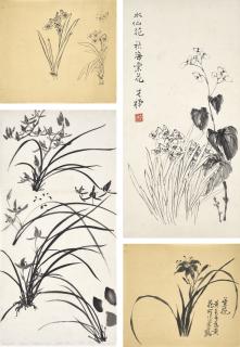 Li Kuchan - Studies Of Flowers