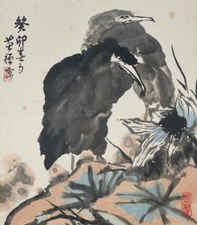 Li Kuchan - Two Eagles