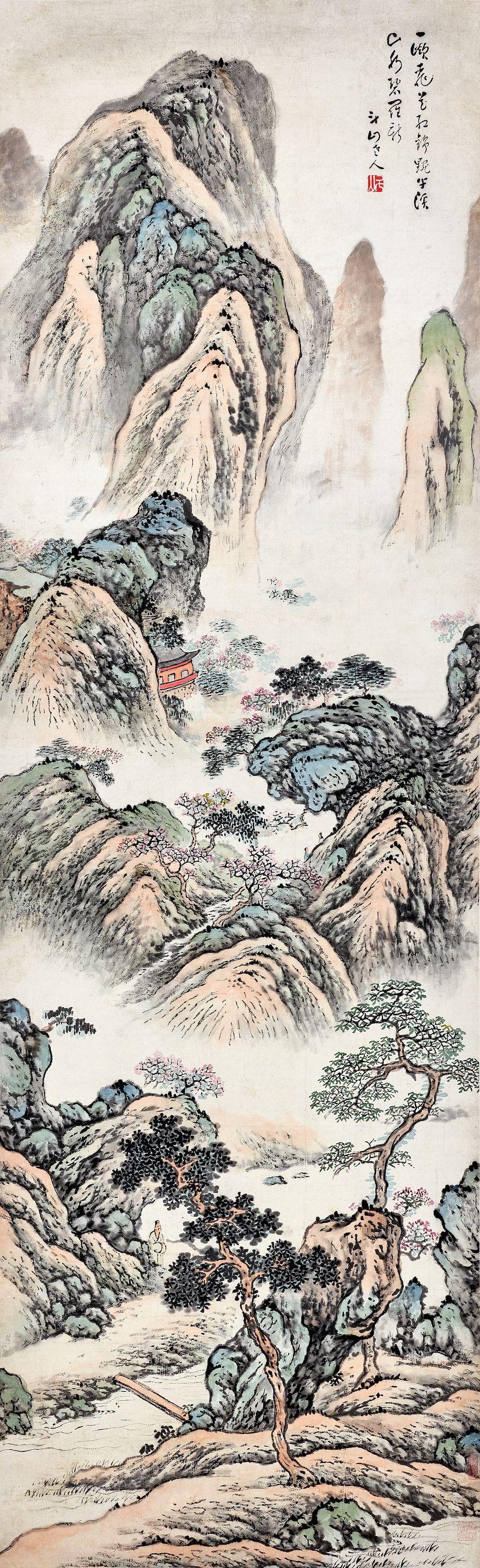 Li Kui - Peach Blossom in Spring Mountains