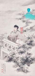 Li Lingjia - A Lady in Contemplation