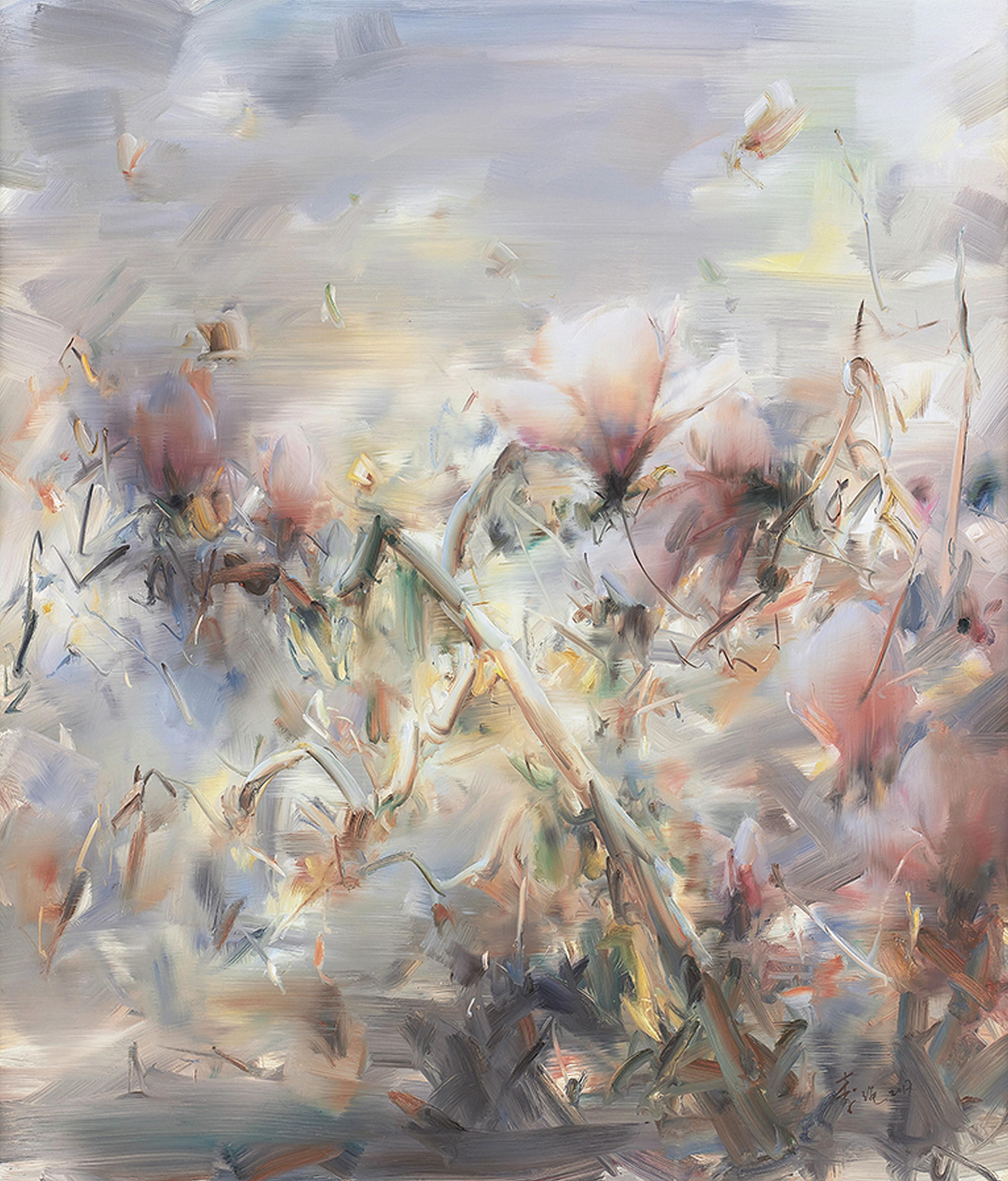 Li Qiang - Magnolia 2017 No.5(Painted In 2017)