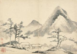 Li Rihua - Landscape After Mi Fu