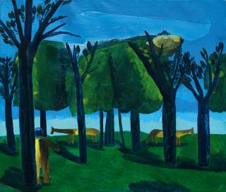 Li Shan - Harbin Forest(Painted In 1967)