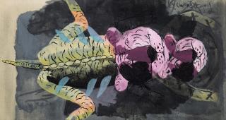 Li Shan - Reading Series(Painted in 2001)