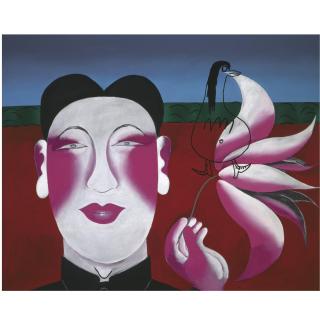 Li Shan - Rouge Series: Goose With Lotus