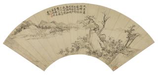 Li Shizhou - Landscape After Ni Zan